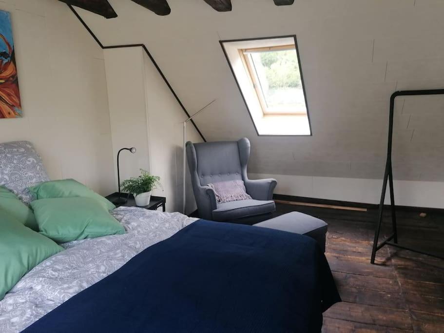 Schoene Wohnung Im Jugendstilhaus Im Weltkulturerbe باشاراش المظهر الخارجي الصورة